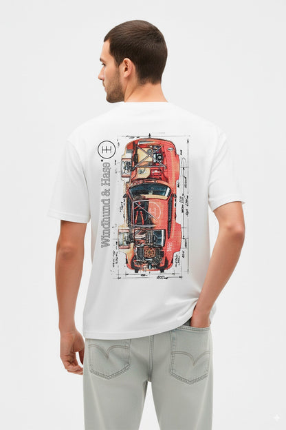 Camiseta regular Orange born - Windhund and Hase