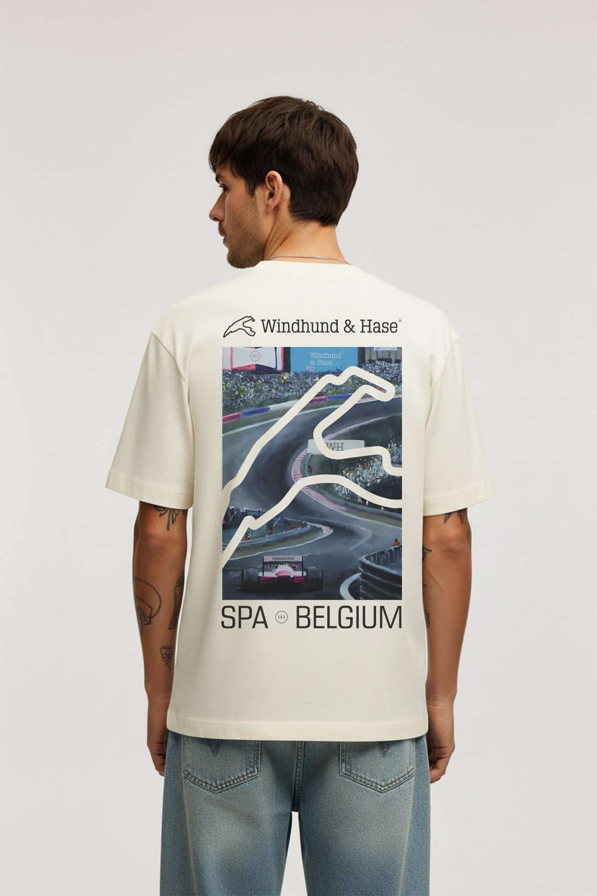 Camiseta Regular Spa - Off White - Windhund and Hase