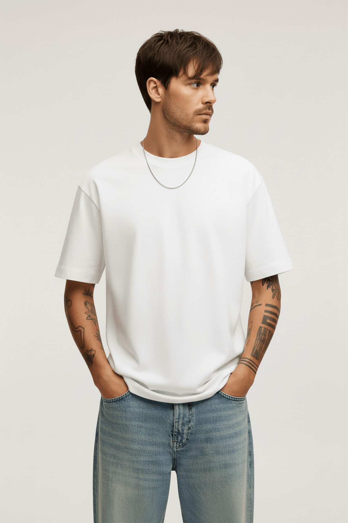 Camiseta Regular Suzuka - Blanco - Windhund and Hase