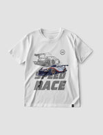 Camiseta Speed Race - Blanco