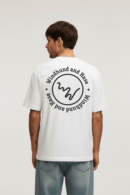 Camiseta Trazada - Blanco - Windhund and Hase
