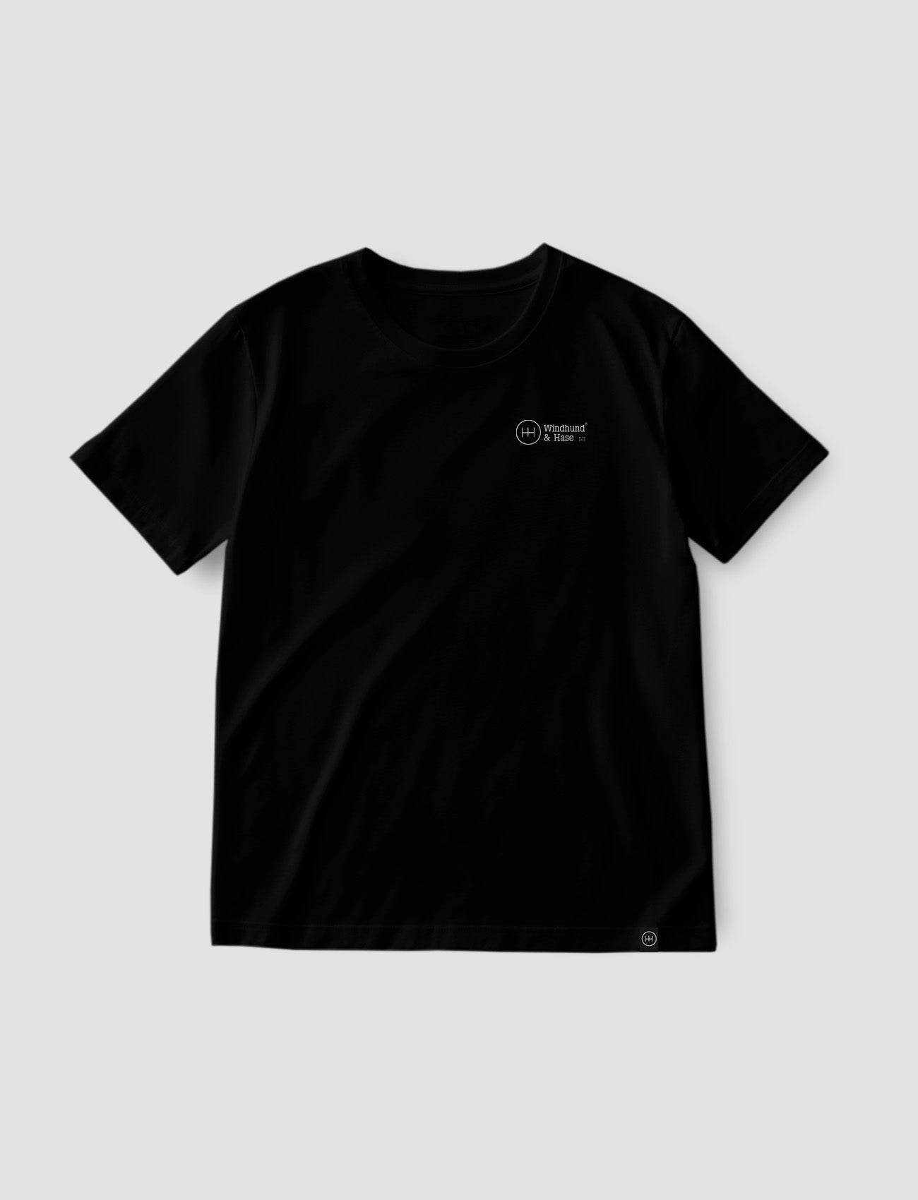 Camiseta Trazada - Negro - Windhund and Hase