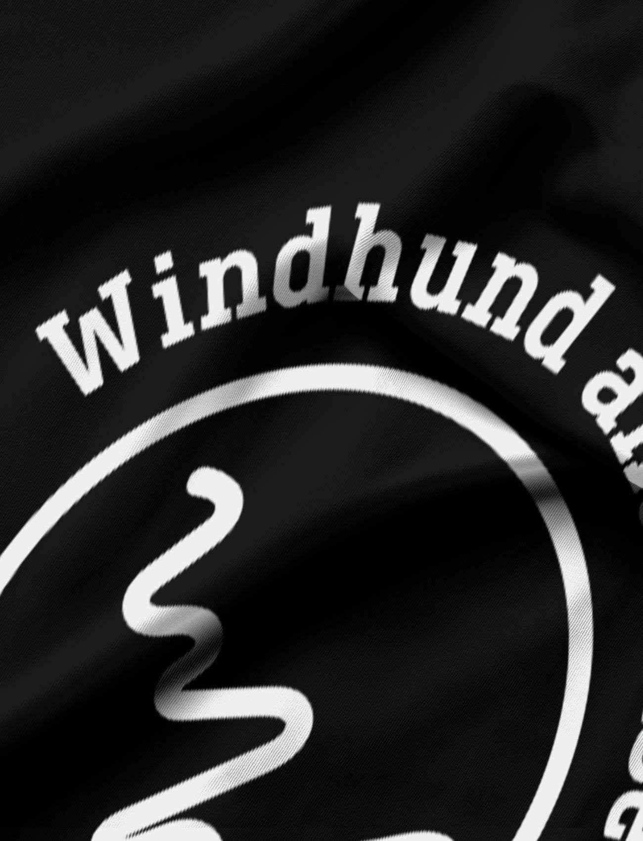 Camiseta Trazada - Negro - Windhund and Hase