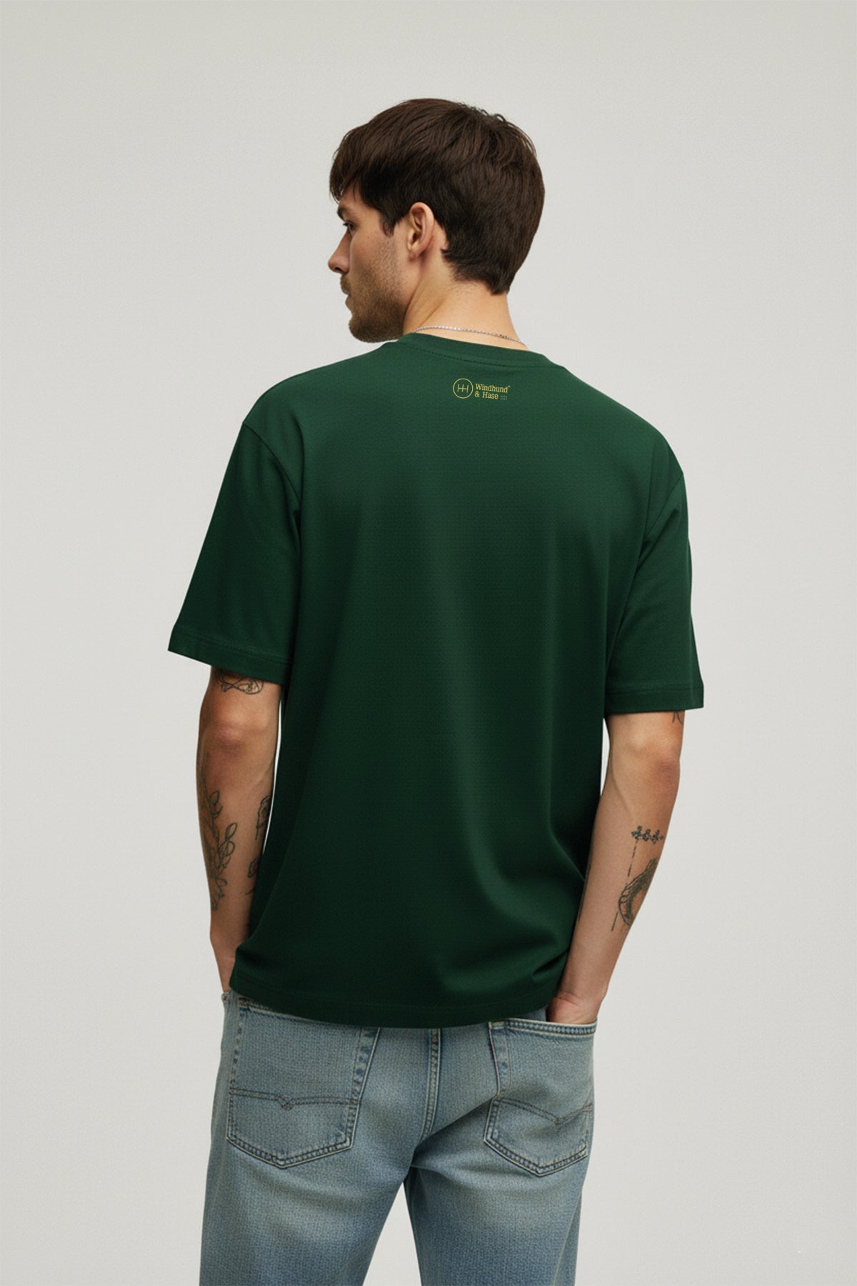 Camiseta WH Classics - Verde Botella - Windhund and Hase
