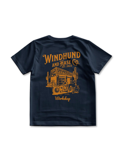 Camiseta Workshop - French Marino - Windhund and Hase