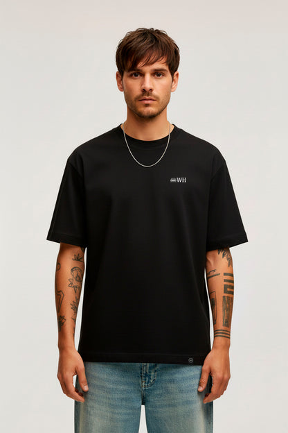Camiseta Fastback - Negro