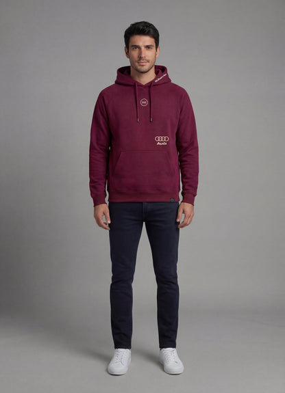 Hoodie Audi RS6 Lovers - Burdeos - Windhund and Hase