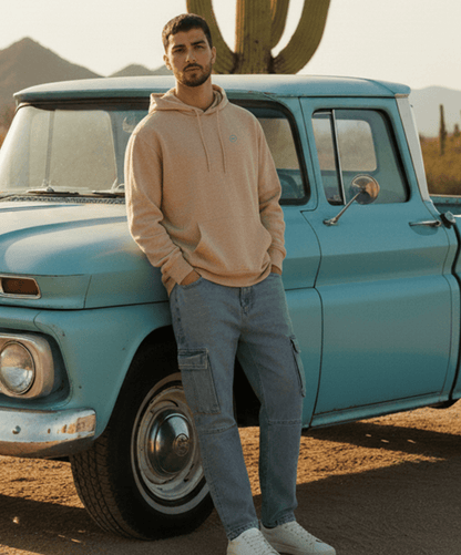Hoodie Chevy Soul - Linen - Windhund and Hase