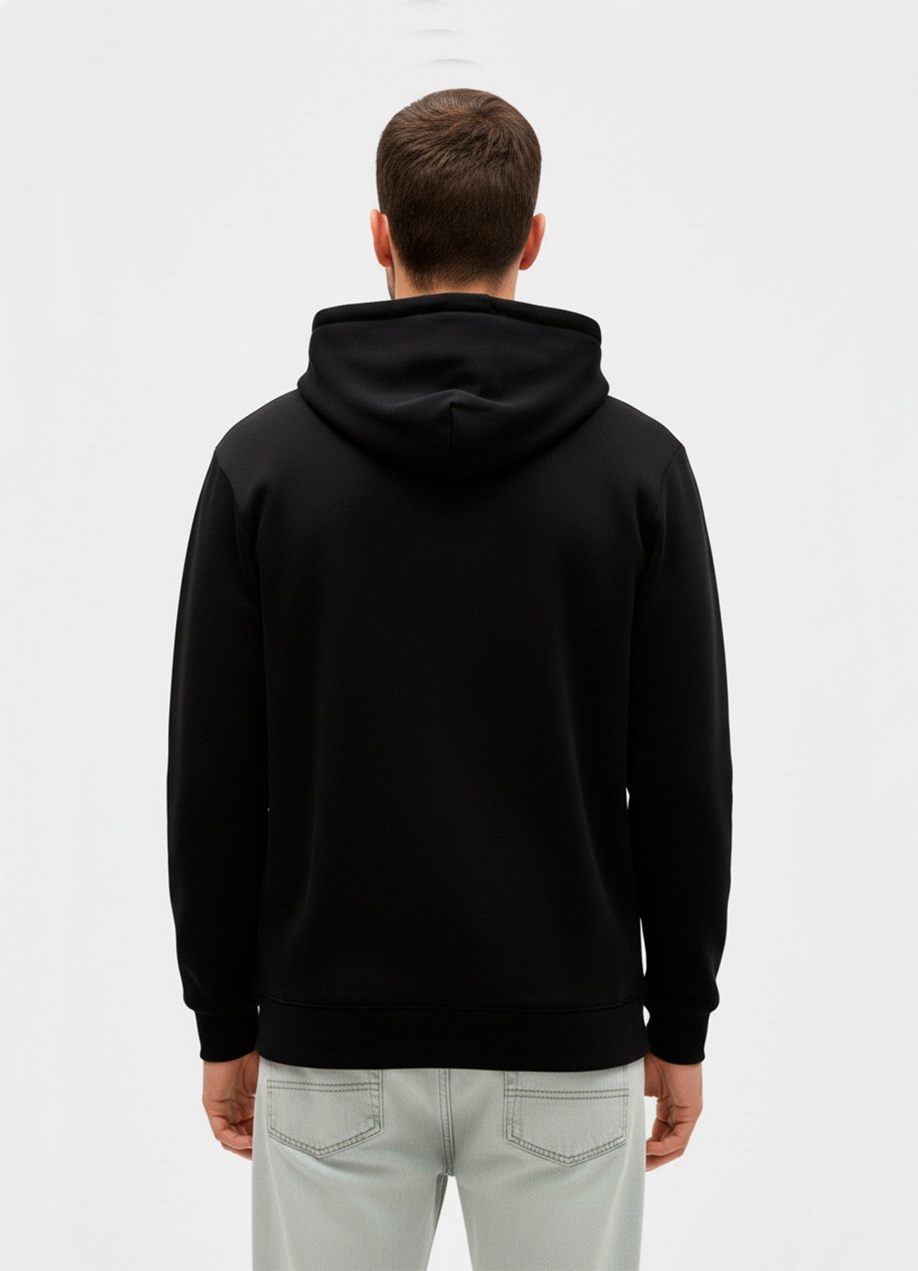 Hoodie Classic Rest - Negro - Windhund and Hase