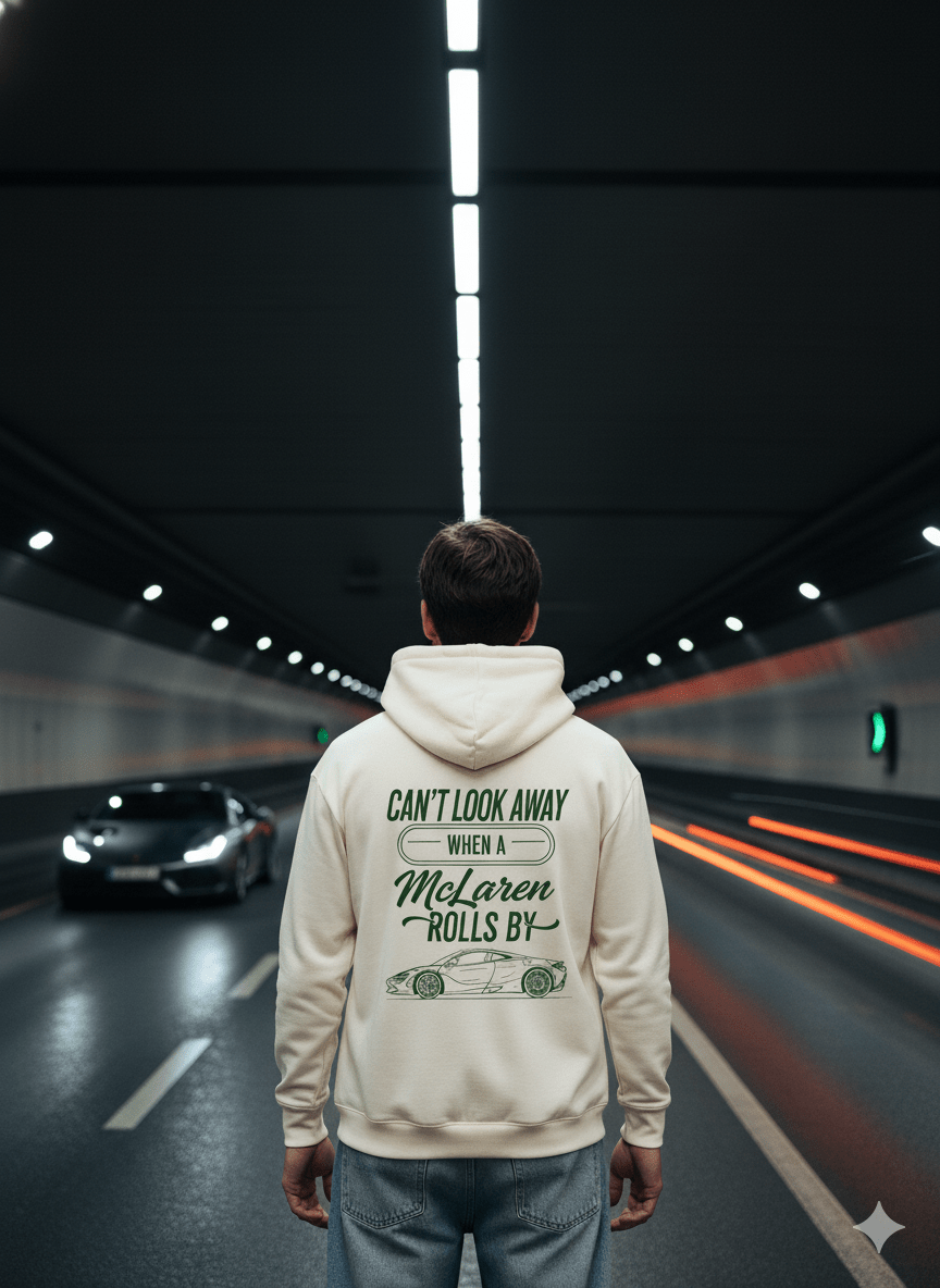 Hoodie Mc Claren - Off White - Windhund and Hase