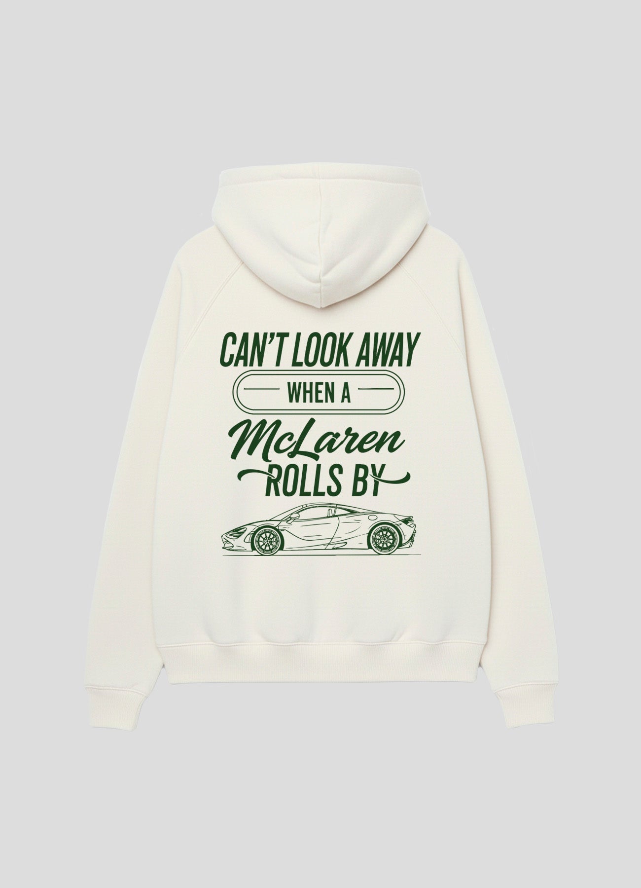 Hoodie Mc Claren - Off White - Windhund and Hase