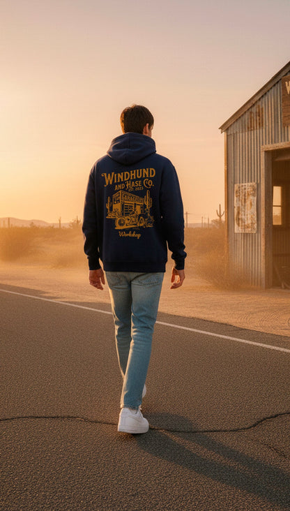 Hoodie Workshop - French Marino - Windhund and Hase