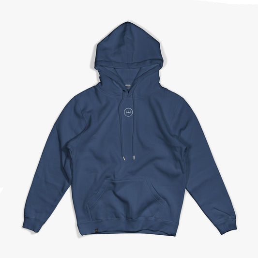 Sudadera Capucha Básica - Azul Denim - Windhund and Hase