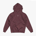 Sudadera Capucha Básica - Burdeos