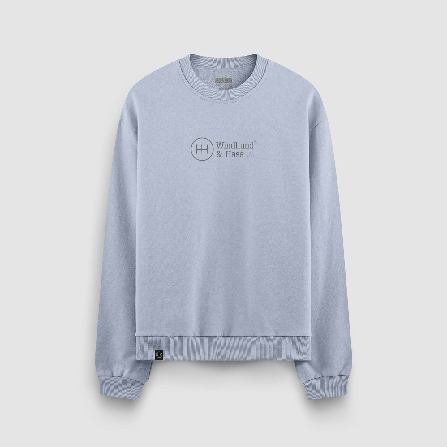 Sudadera cuello Redondo WH - Azul Glaciar - Windhund and Hase