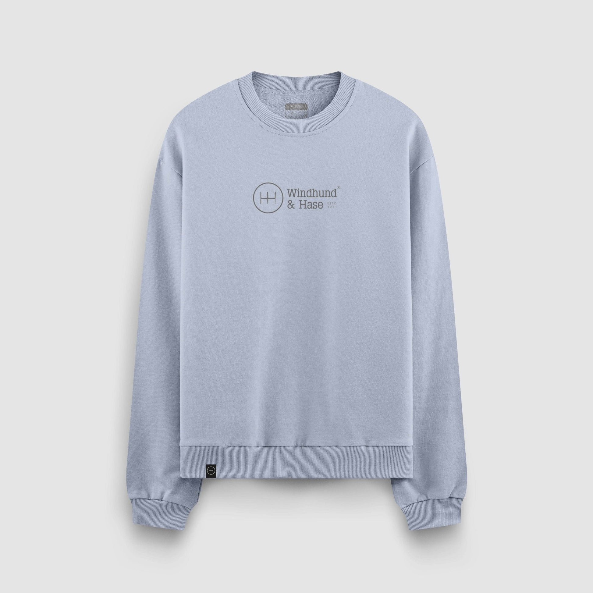Sudadera cuello Redondo WH - Azul Glaciar - Windhund and Hase