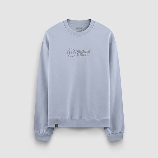 Sudadera cuello Redondo WH - Azul Glaciar - Windhund and Hase