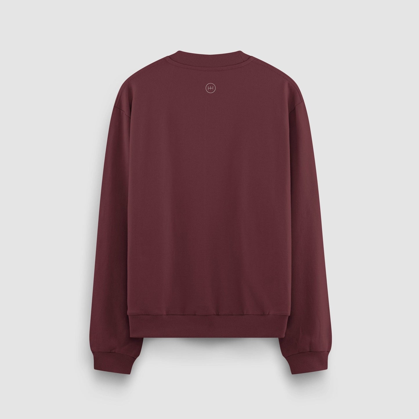 Sudadera cuello Redondo WH - Burdeos - Windhund and Hase