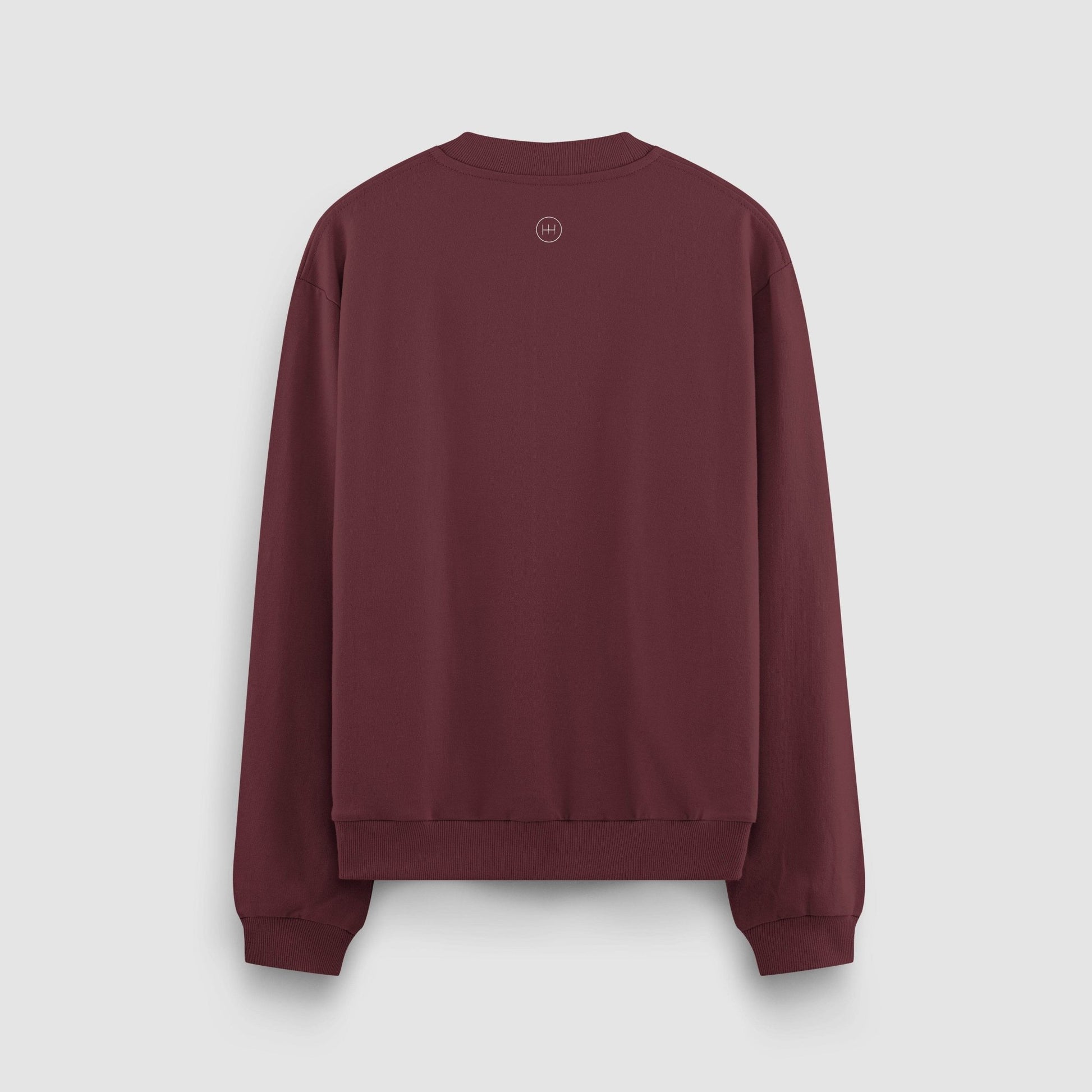 Sudadera cuello Redondo WH - Burdeos - Windhund and Hase