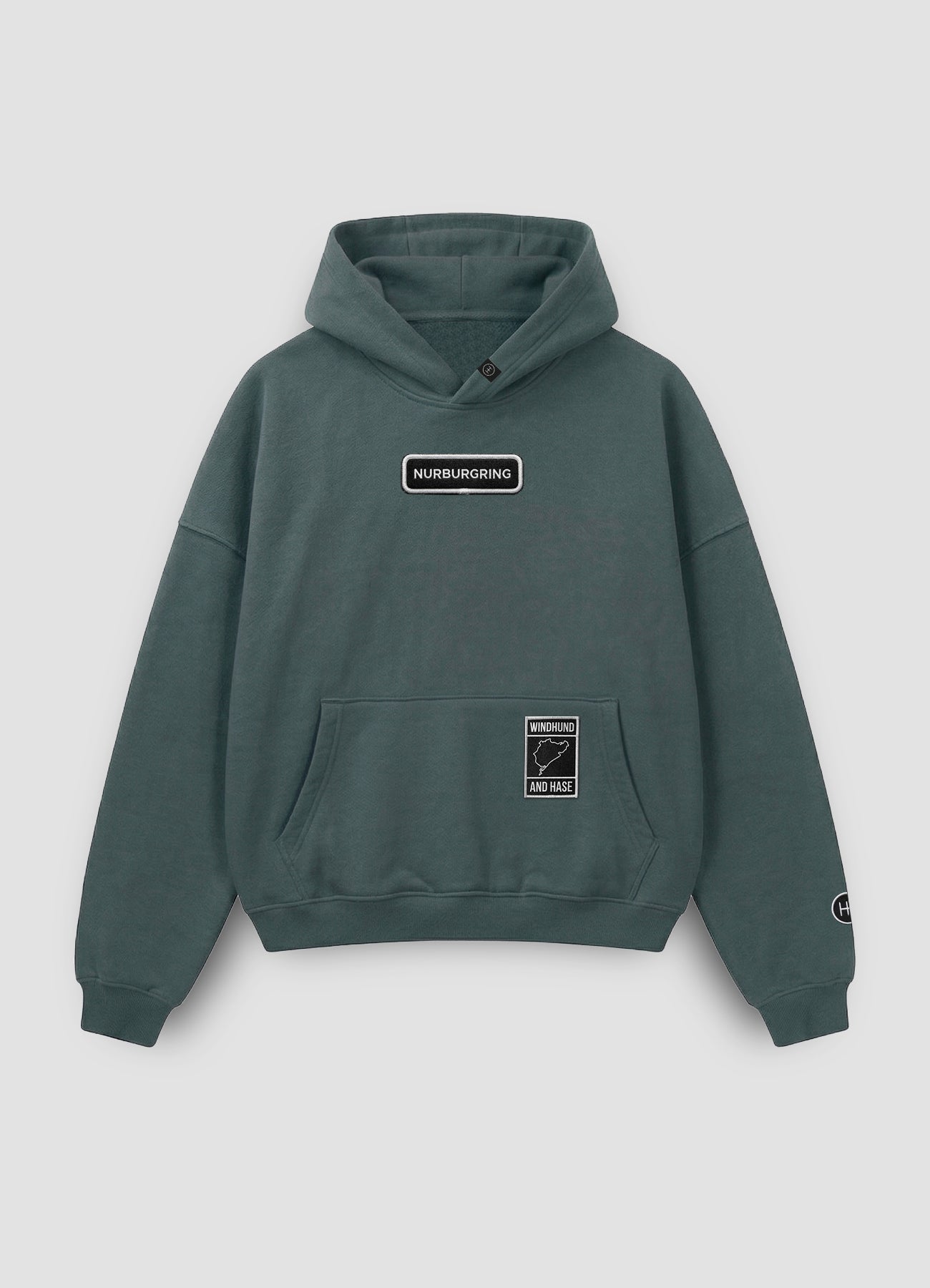 Sudadera Oversize Nürburgring "Track Spec" - Heavyweight Edition - Windhund and Hase
