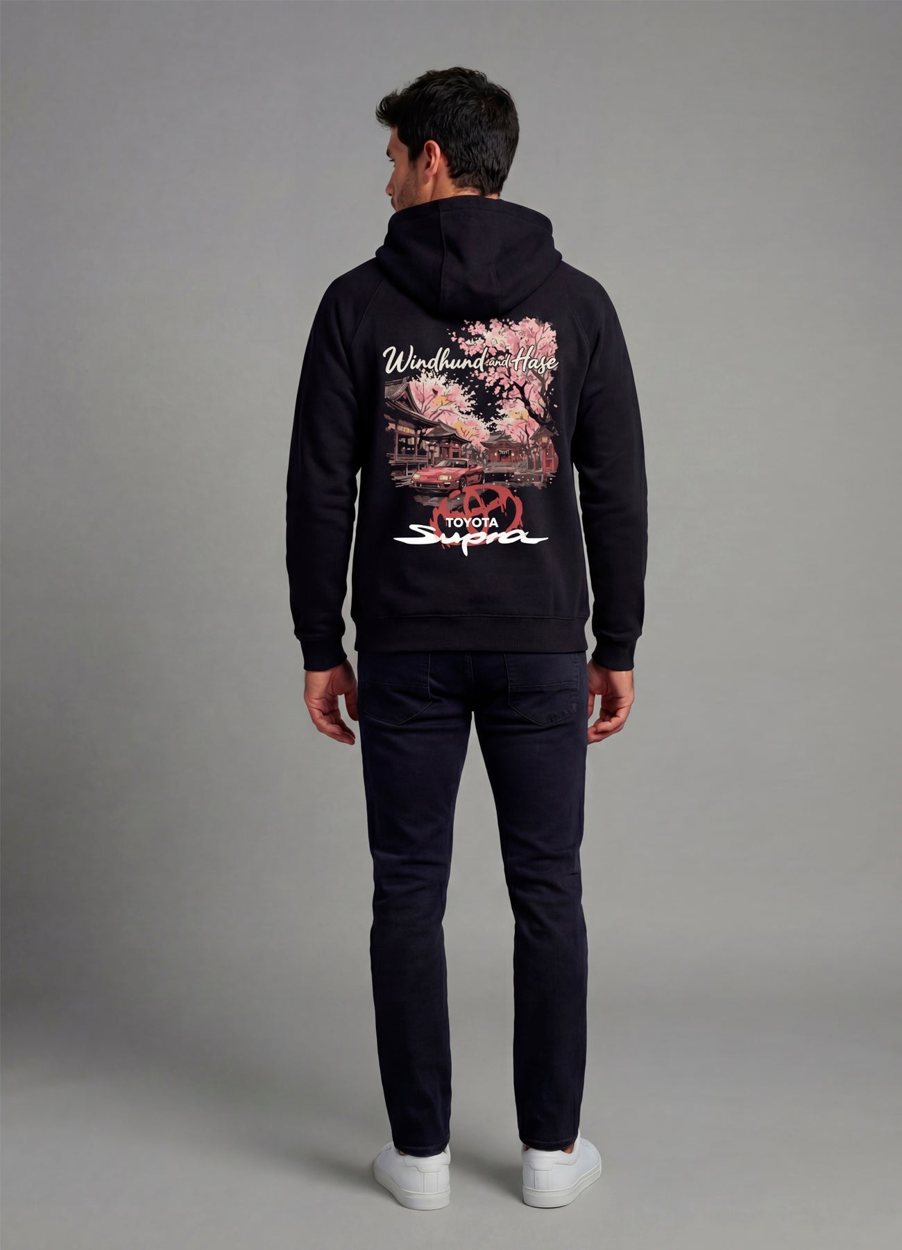 Sudadera Toyota Supra - Negra - Windhund and Hase