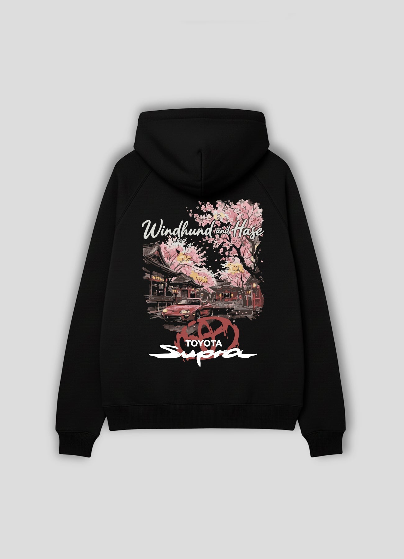Sudadera Toyota Supra - Negra - Windhund and Hase