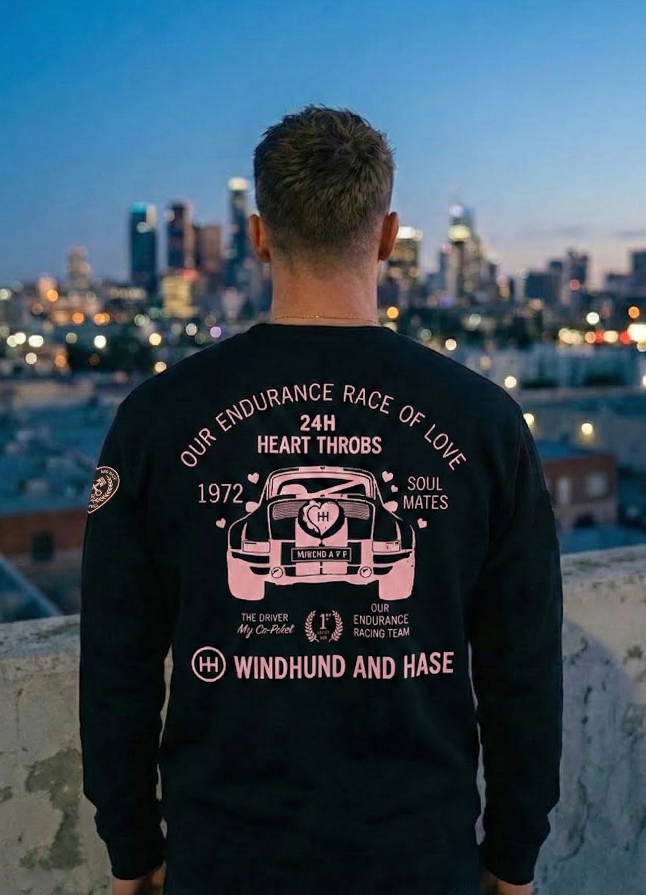 Sudadera WYH Lovers - Negra - Men - Windhund and Hase