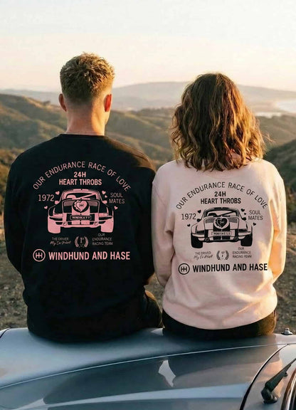 Sudadera WYH Lovers - Rosa crema - Women - Windhund and Hase