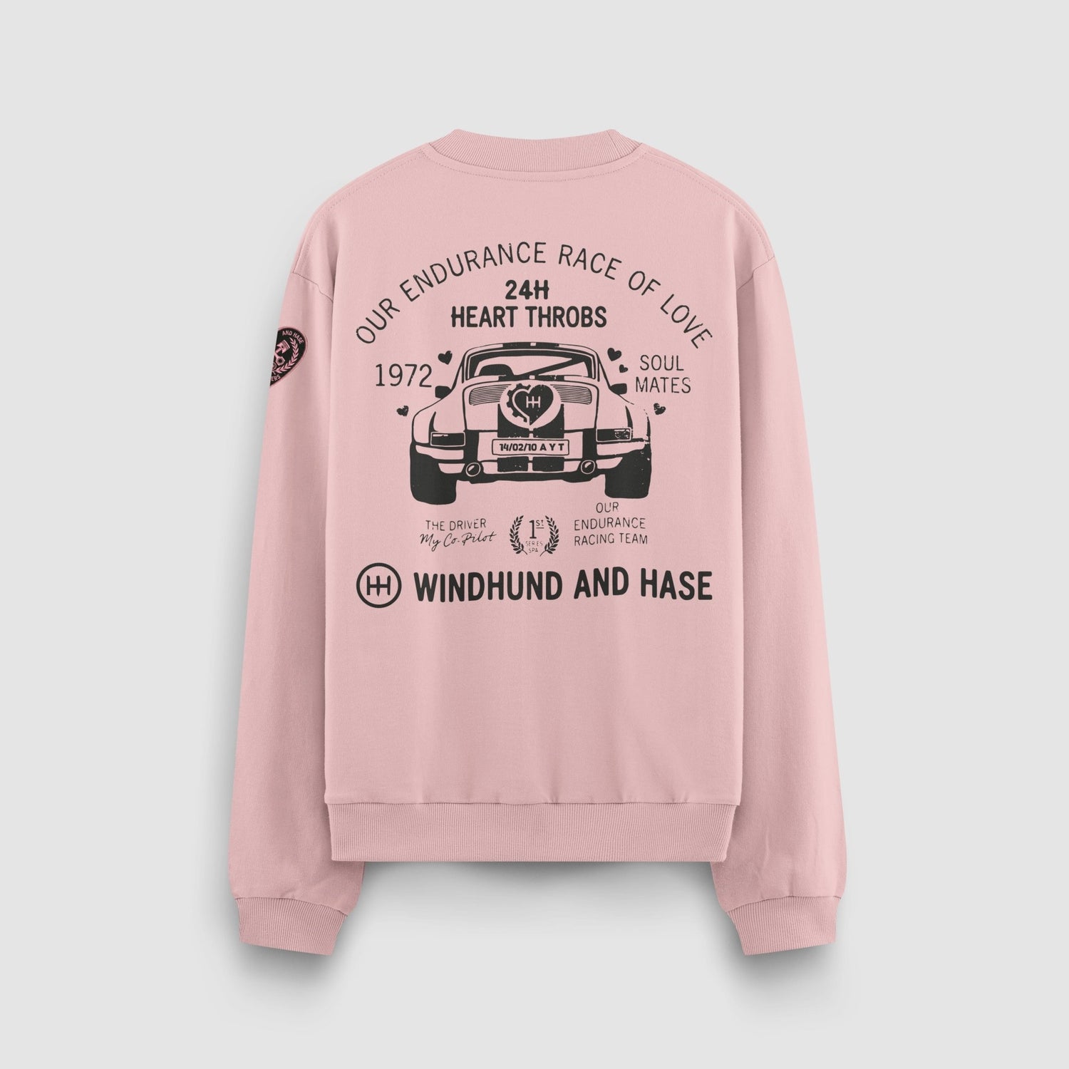 Sudadera WYH Lovers - Rosa crema - Women - Windhund and Hase