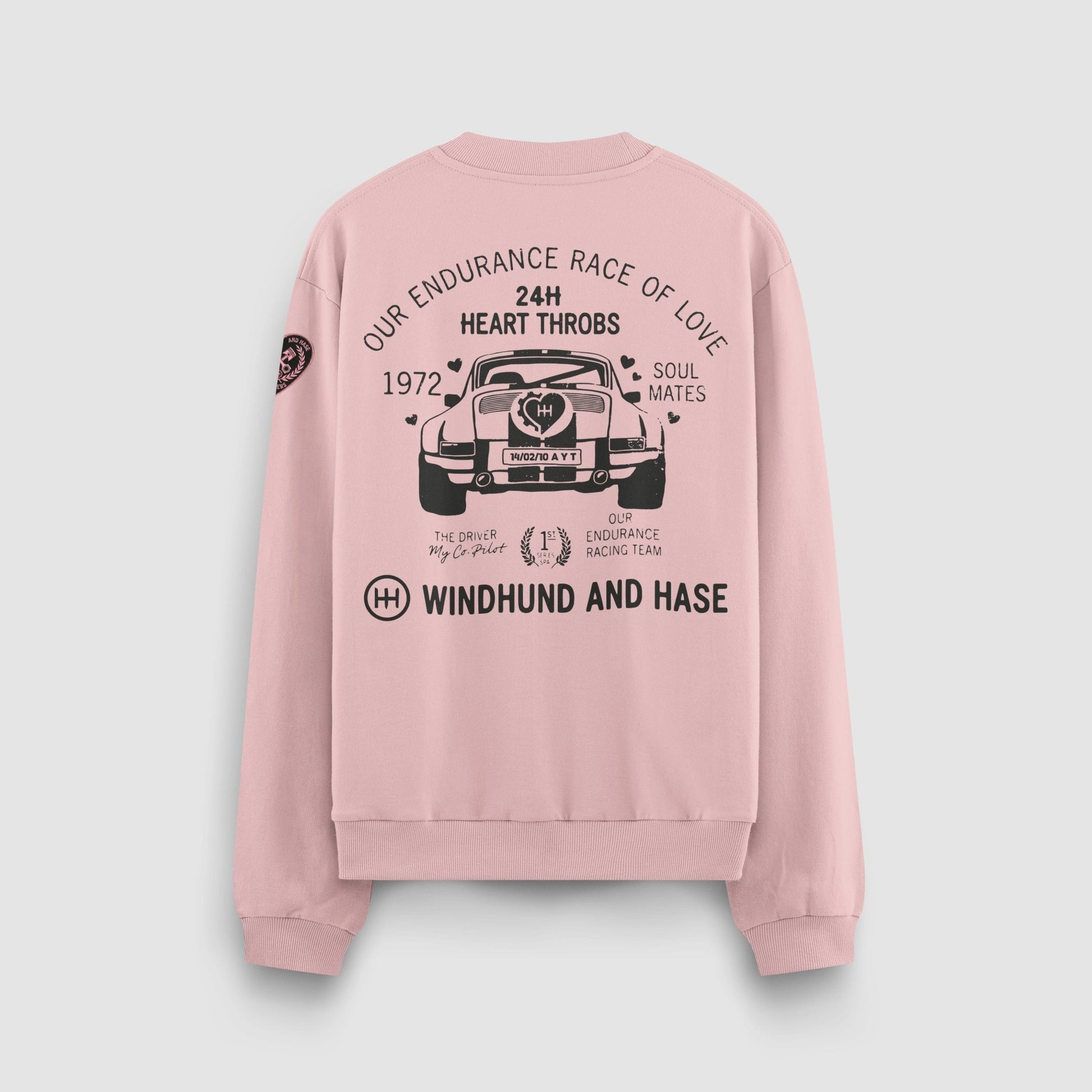 Sudadera WYH Lovers - Rosa crema - Women - Windhund and Hase