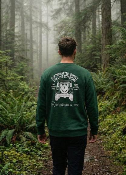 Sudadera WYH Lovers - Verde Imperial - Men - Windhund and Hase