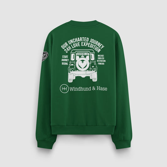 Sudadera WYH Lovers - Verde Imperial - Men - Windhund and Hase