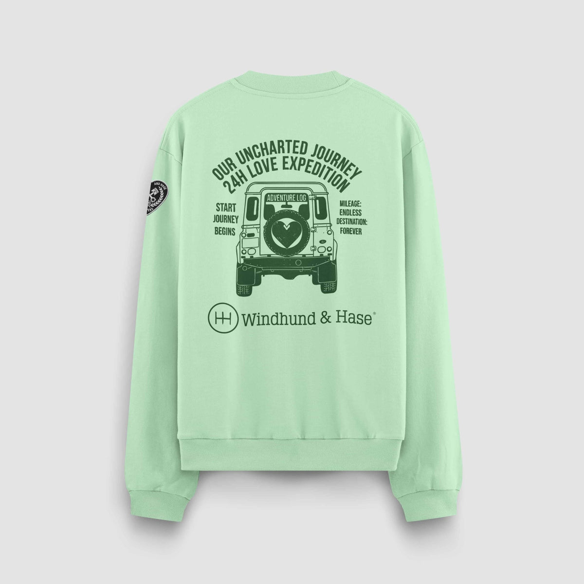 Sudadera WYH Lovers - Verde menta - Women - Windhund and Hase