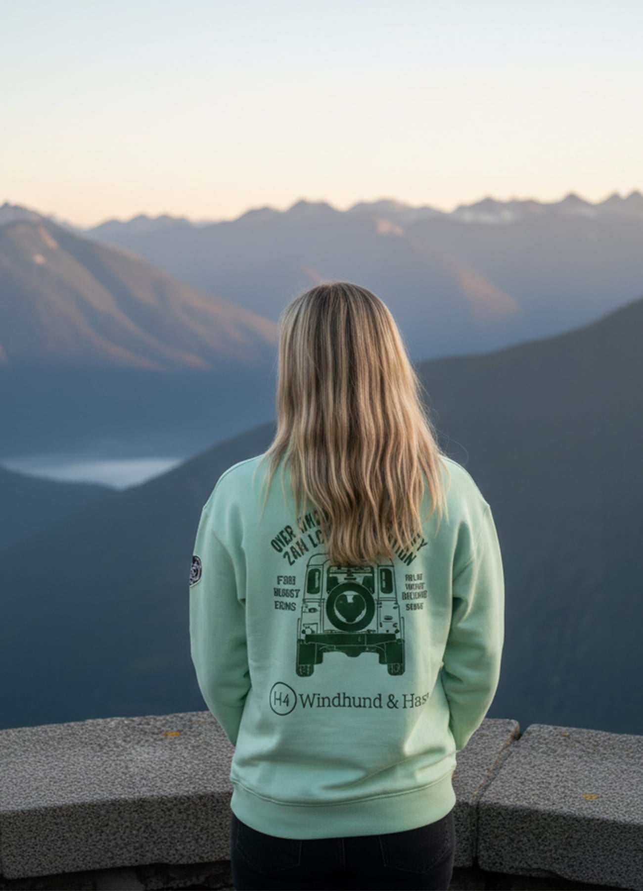 Sudadera WYH Lovers - Verde menta - Women - Windhund and Hase
