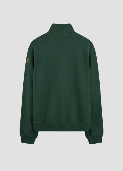 Sudadera Zip 2/3 - W&H German Grand prix - Verde imperial - Windhund and Hase