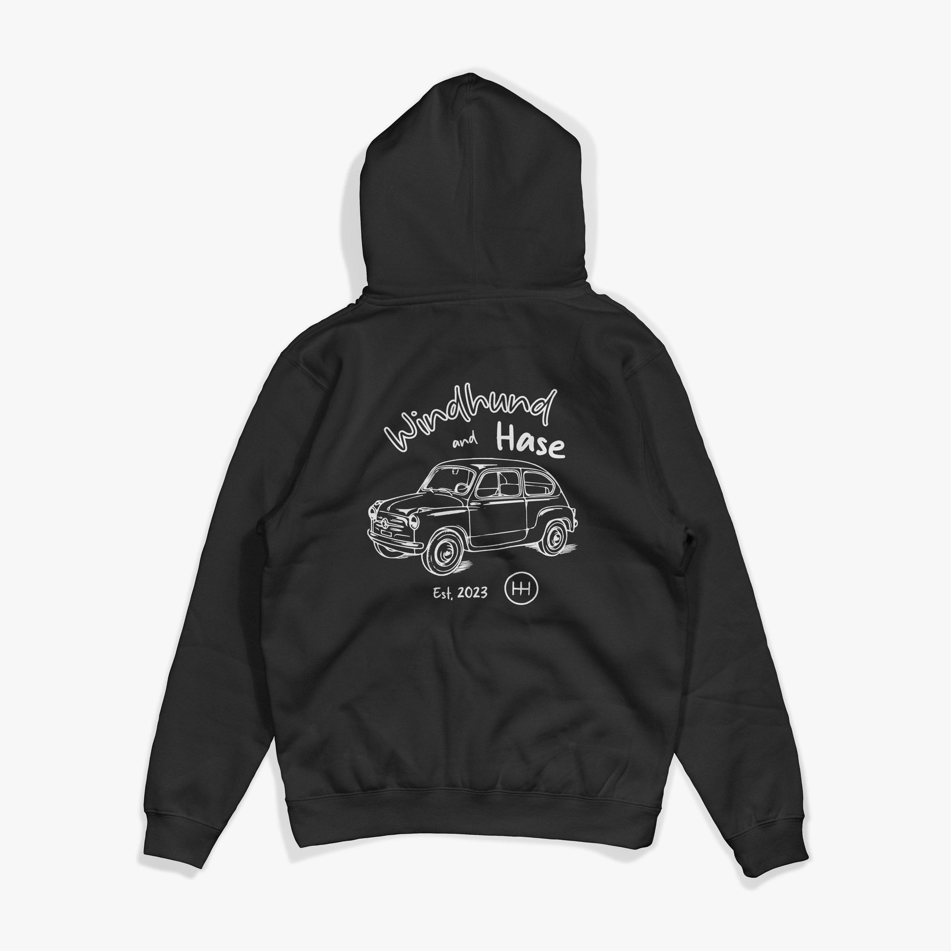 Sudadera Capucha 600 - Negro - Windhund and Hase